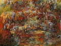 El Puente Japonés VI Claude Monet Impresionismo Flores